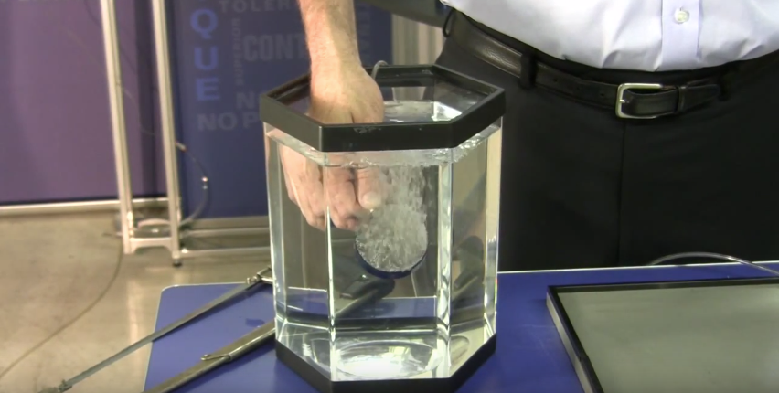 drews views hacksaw bearing in water