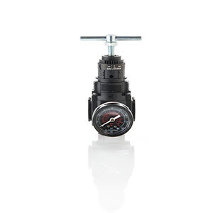 Regulator with Gauge and Mounting Bracket