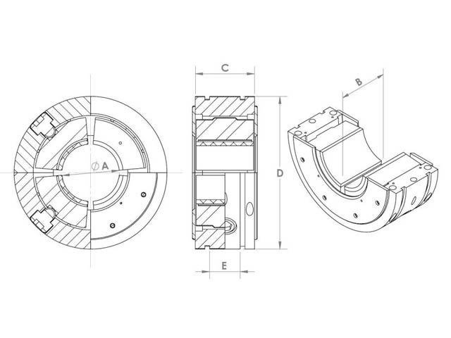 Radial Bearing Size Chart