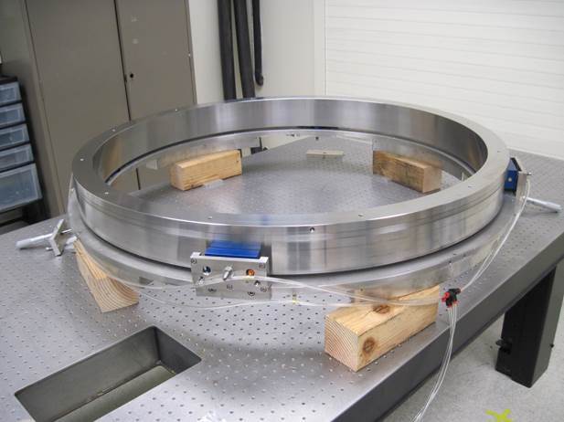 keck observatory air bearing