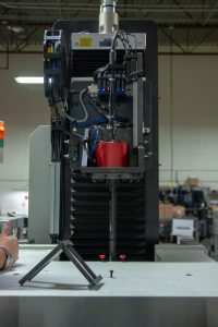 An example +Vantage system using New Way products for determining high precision roundness, position, and cylindricity measurement