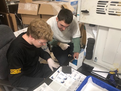 Two employees benefiting from New Way’s Autism in Manufacturing program 