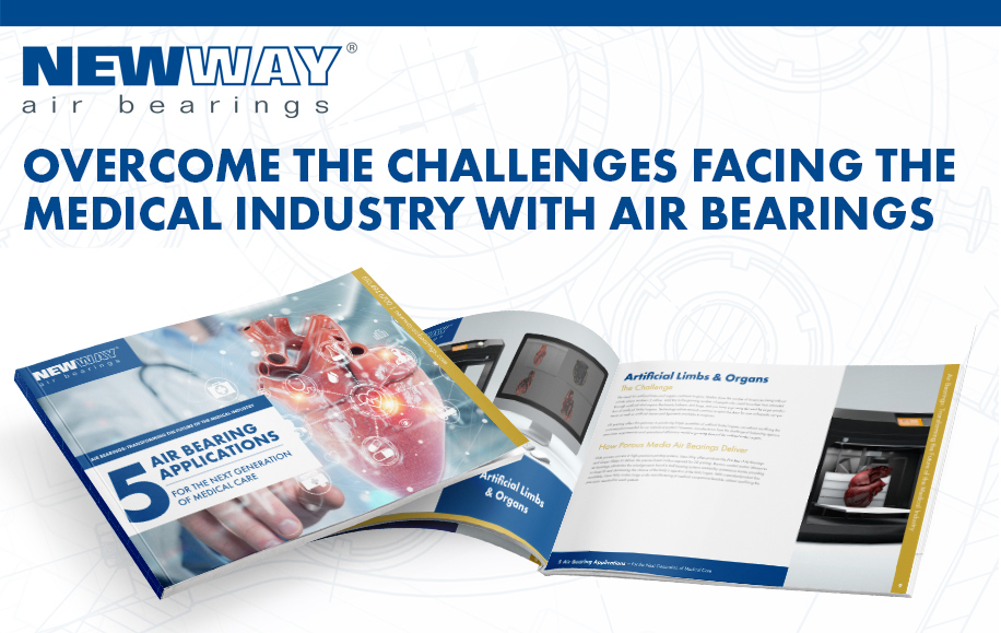 A picture of the eBook entitled Air Bearings: Transforming the Future of the Medical Industry available as a free download.