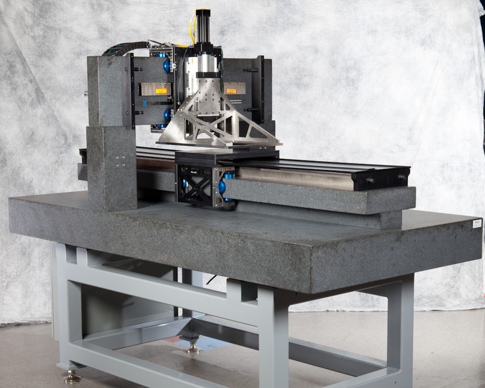 Air Bearings on a machine Stage