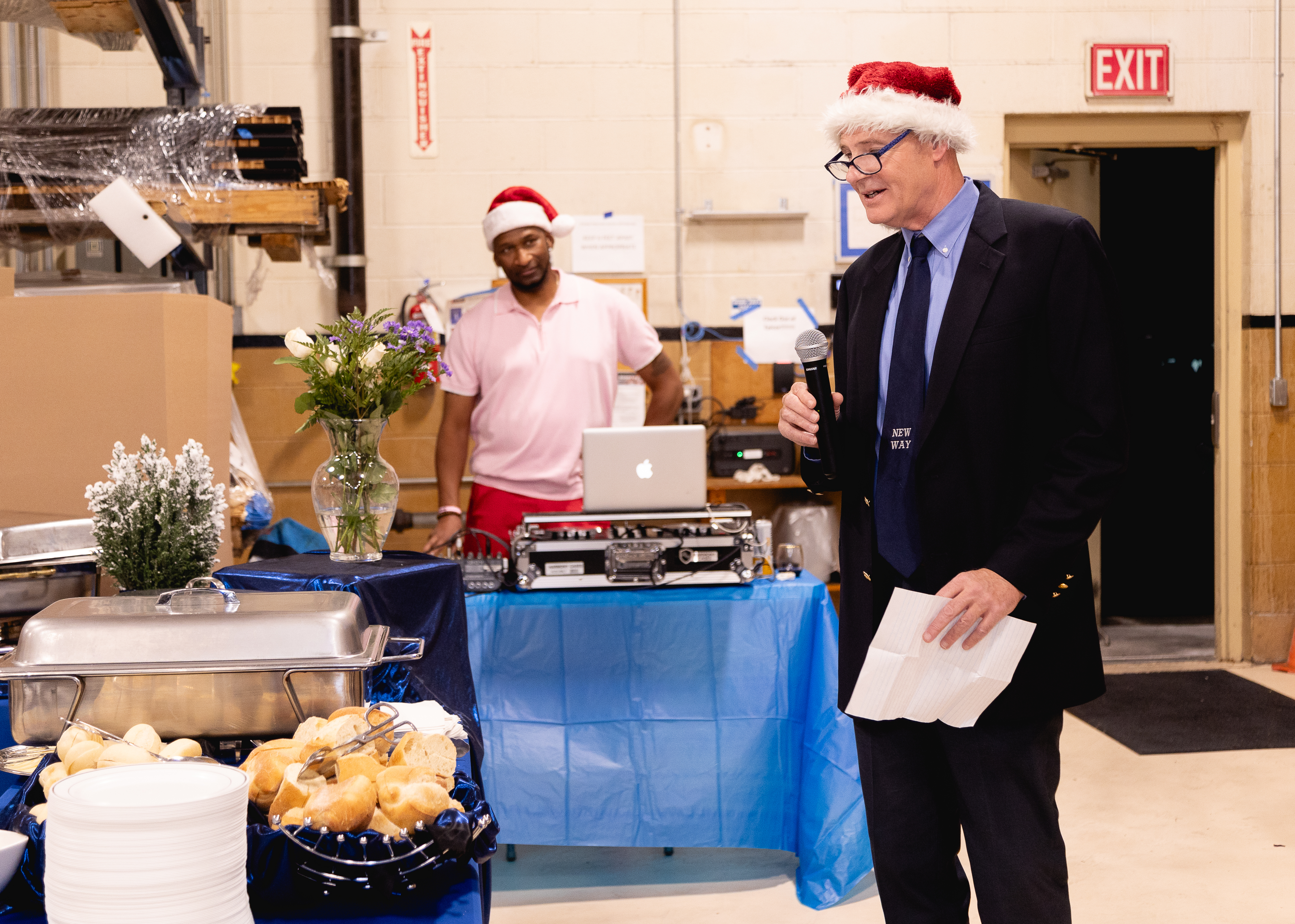 New Way president Drew Devitt Announces Raffle Winners